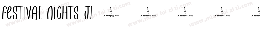 Festival Nights JL字体转换